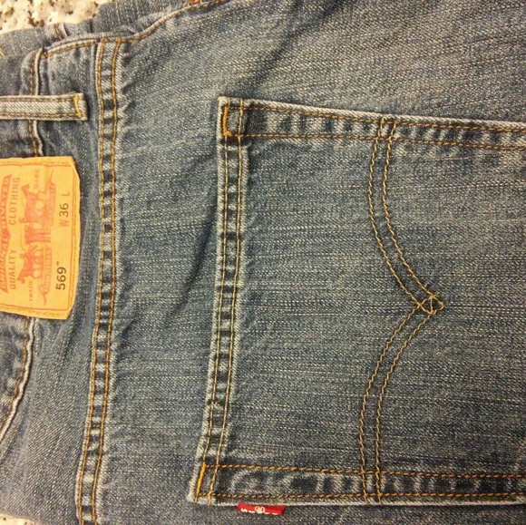 Levis 569 Shorts Bundle Size 36 - Picture 3 of 4